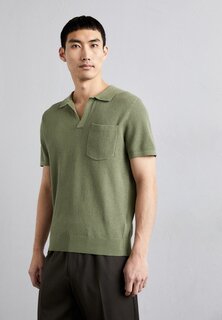 Рубашка-поло Ben Open Collar J.LINDEBERG, цвет oil green