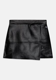 Юбка с запахом Spacer Wrap Skirt Calvin Klein Jeans, черный