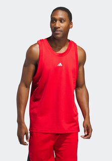Топ Legends Tank Adidas, цвет better scarlet white