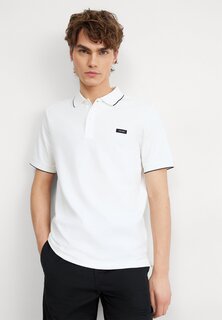 Рубашка-поло Calvin Klein, ярко-белая