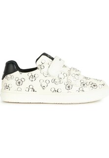 Низкие кроссовки Disney&apos;S Mickey J Kathe Geox, цвет white black