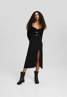 Летнее платье Bershka, черное