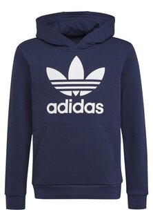 Толстовка Trefoil Adicolor Unisex adidas Originals, цвет night indigo