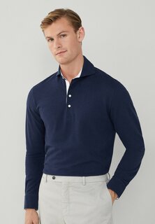 Рубашка-поло Cutaway Hackett London, цвет navy