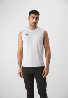 Топ Teamgoal Sleeveless Puma, цвет white/black/feather gray