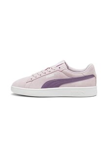 Низкие кроссовки Smash 3.0 Puma, цвет grape mist crushed berry white