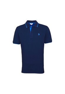 Рубашка-поло Fashion U.S. Polo Assn., цвет dark blue