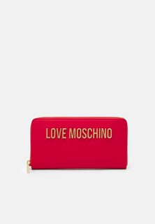 Кошелек Bold Love Love Moschino, красный