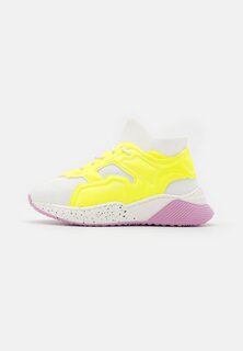 Высокие кроссовки Trainers Stella McCartney Kids, цвет white/colourful