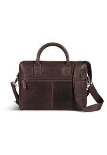 Портфель Evan Howard London, цвет dark brown