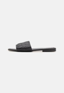 Тапочки Brio Monogram Slide KARL LAGERFELD, черный