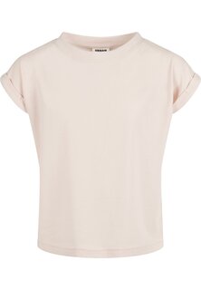 Базовая футболка Extended Shoulder Urban Classics, розовый