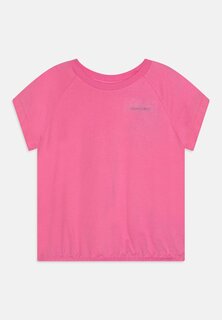 Базовая футболка Raglan Hi Low Converse, цвет oops pink