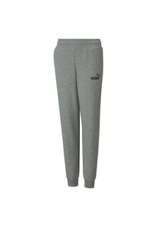 Спортивные брюки Ess Logo Fl Cl B Puma, цвет medium gray heather