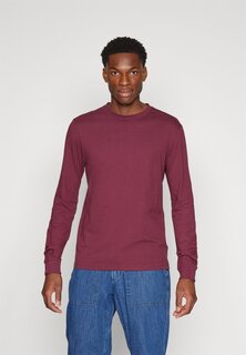 Футболка с длинным рукавом Everyday Soft Solid GAP, цвет deep garnet red