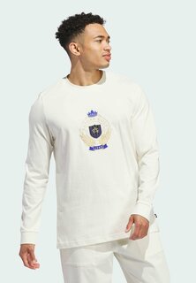 Футболка с длинным рукавом Goto Crest Graphic Tee Adidas, слоновая кость