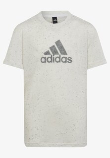 Футболка с принтом Future Icons Adidas, цвет white melange grey four