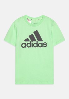 Футболка с принтом U Bl Adidas, цвет semi green spark/charcoal