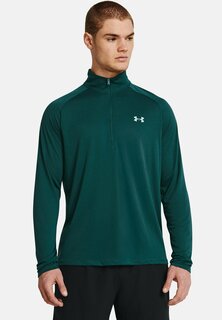 Футболка с длинным рукавом Ua Tech 2.0 1/2 Молния Under Armour, цвет hydro teal