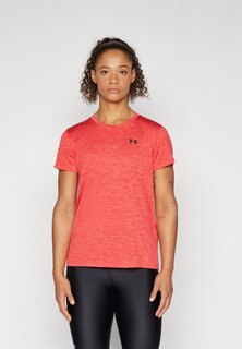 Спортивная футболка Tech Twist Under Armour, цвет red solstice/coho/white