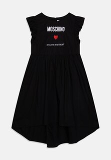 Летнее платье Dress MOSCHINO, черный