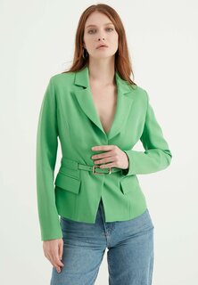 Кардиган Belt Detailed Blazer Jacket Herita, зеленый