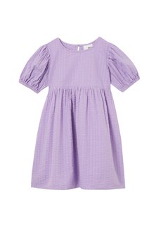 Летнее платье Aubrey Short Sleeve Cotton On, фиолетовый