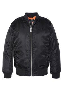Куртка-бомбер Unisexe Schott, цвет noir