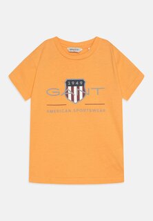 Футболка с принтом Archive Shield Unisex GANT, цвет orange brown