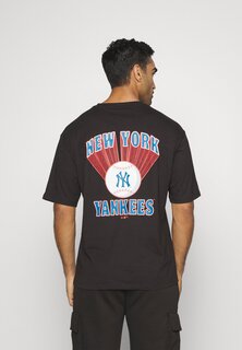 Футболка с принтом New York Yankees Baseball Graphic Tee New Era, черный