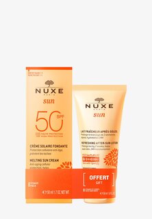 Набор для ухода за кожей Face Cream Spf50 50Ml + Free After Sun 50Ml NUXE, цвет orange