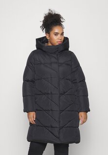 Пальто классическое Vmcligasofie Coat Vero Moda Curve, черный