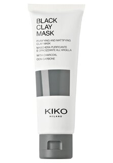 Маска для лица Black Clay Mask KIKO Milano, черный