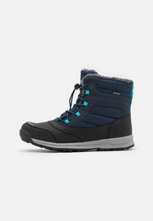 Зимние ботинки Unisex HI-TEC, цвет blue nights/black/peacock blue