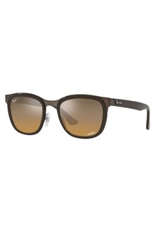 Солнцезащитные очки Clyde Polarizz Ray-Ban, коричневый
