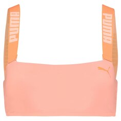 Топ бикини Puma Bandeau, оранжевый