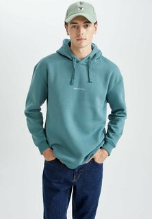 Толстовка Boxy Fit DeFacto, зеленый