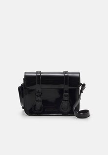 Сумка через плечо Satchel Unisex Dr. Martens, цвет black patent lamper