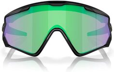 Солнцезащитные очки Oakley Men&apos;s Oo9418 Wind Jacket 2.0 Shield, черный