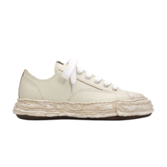 Кроссовки Maison Mihara Yasuhiro Peterson Low &apos;Cracking Leather - White&apos;, белый