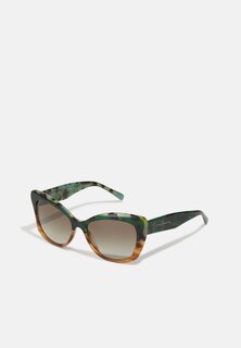 Солнцезащитные очки Giorgio Armani, коричневый/зеленый