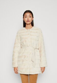 Зимнее пальто Vikimberly Belt Coat VILA, цвет birch