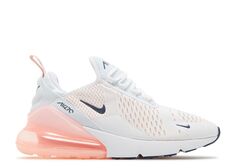 Кроссовки Nike Wmns Air Max 270 &apos;White Bleached Coral&apos;, белый