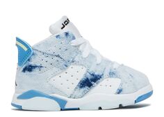 Кроссовки Air Jordan Air Jordan 6 Retro Td &apos;Washed Denim 2022&apos;, синий