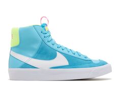 Кроссовки Nike Blazer Mid &apos;77 Gs &apos;Dance - Baltic Blue Volt Pink&apos;, синий