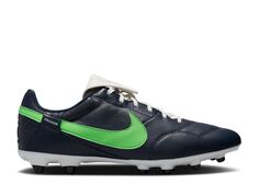 Кроссовки Nike Premier 3 Fg &apos;Obsidian Rage Green&apos;, синий