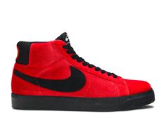 Кроссовки Nike Kevin Bradley X Zoom Blazer Mid Iso Sb &apos;Hell&apos;, красный
