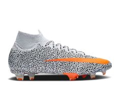 Кроссовки Nike Cr7 X Mercurial Superfly 7 Elite Fg &apos;Safari&apos;, белый