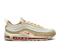 Кроссовки Nike Air Max 97 &apos;Alabaster Safety Orange&apos;, кремовый