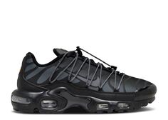 Кроссовки Nike Wmns Air Max Plus Utility &apos;Black Metallic Platinum&apos;, черный